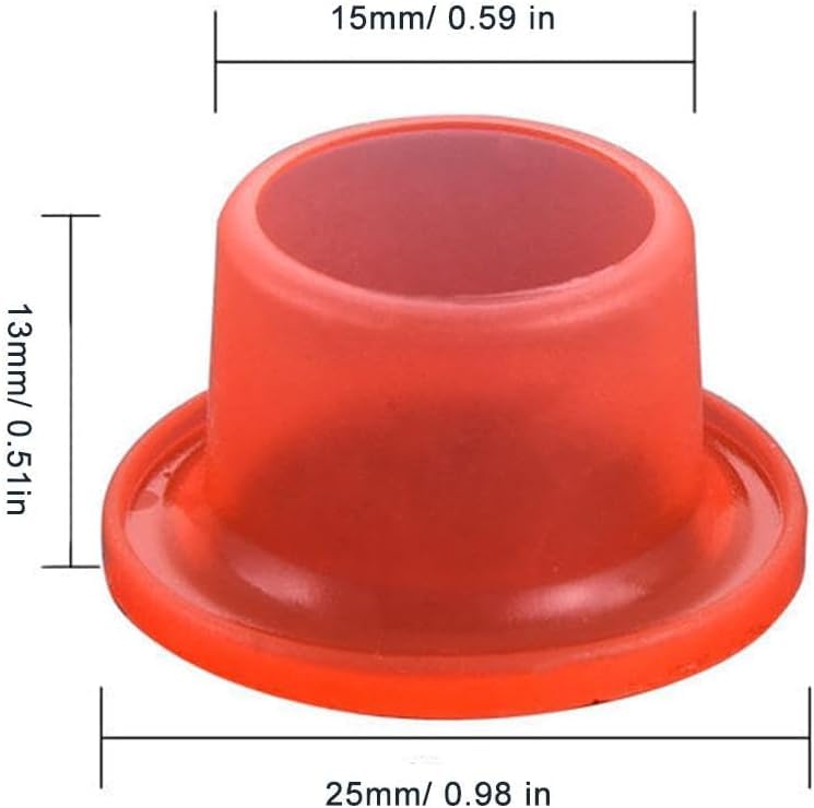 Sluswallow 10 Pcs White Faucet Leak-Proof Sealing Gasket, 2023 Leak-Proof Silicone Plug for Faucet Triangle Valve, Heavy Duty Hose Sealing Washer, Water Hose washers Rubber, Silicone Raw Material Belt - Image 2